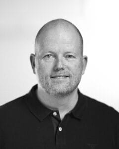 Portræt af Martin Nielsen, it- og prepress-ansvarlig hos DESLERS