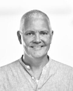 Portræt af Peter Hampenberg, grafiker hos DESLERS