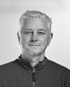 Portræt af Tommy Hansen, grafiker hos DESLERS